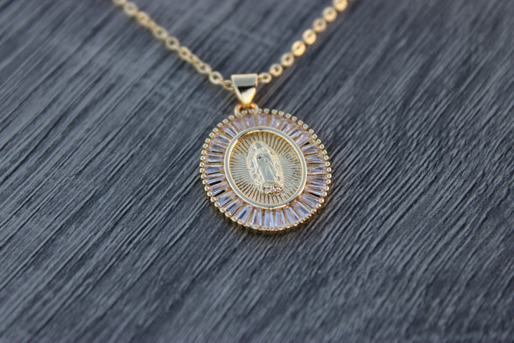 Virgin Mary Necklace