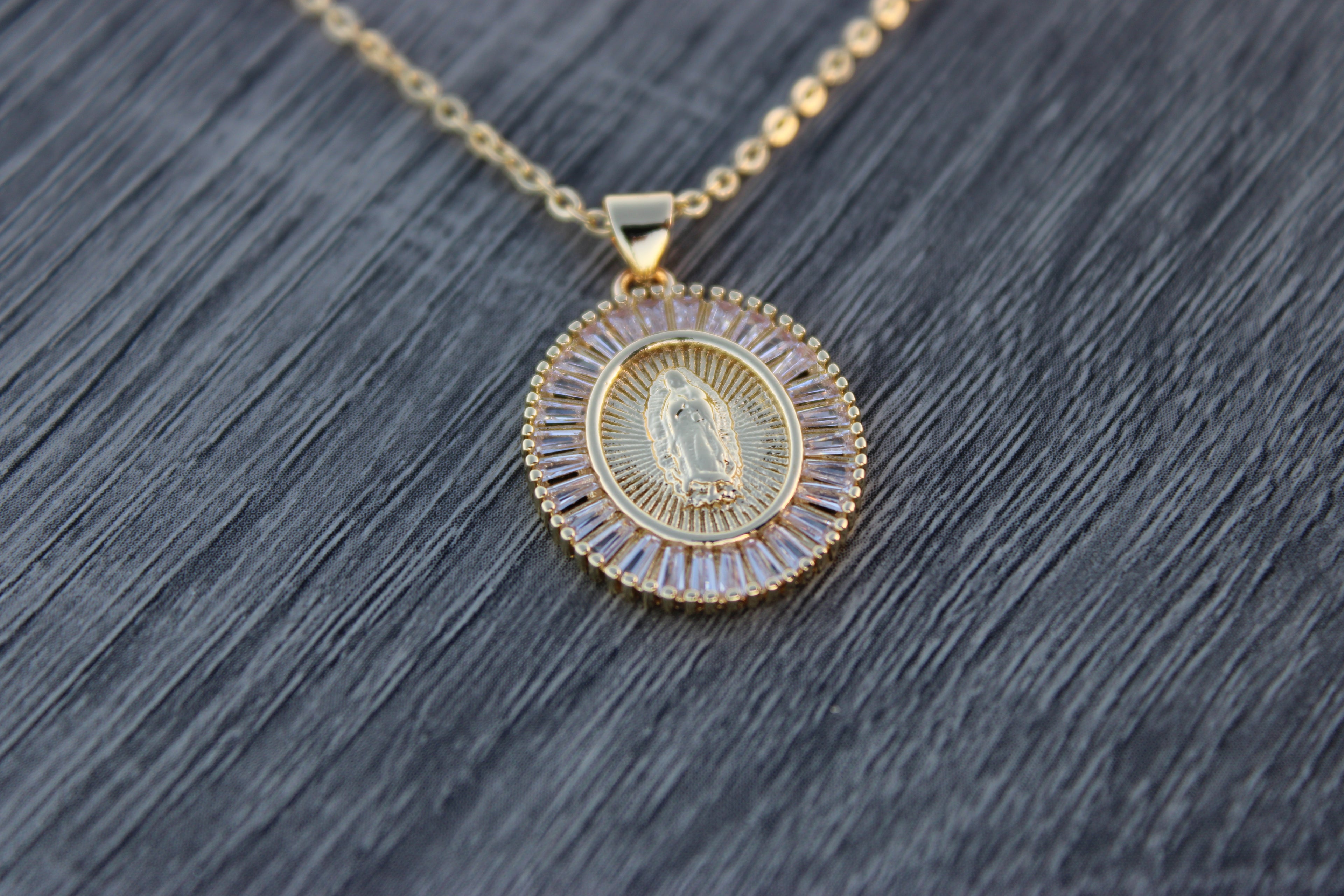 Virgin Mary Necklace