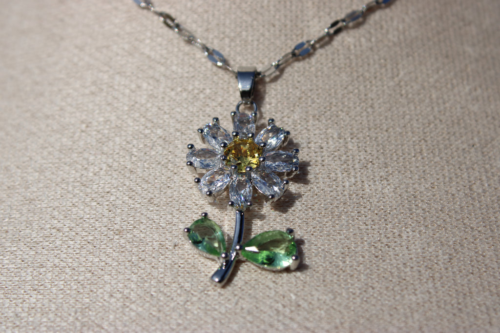 Sunflower Necklace