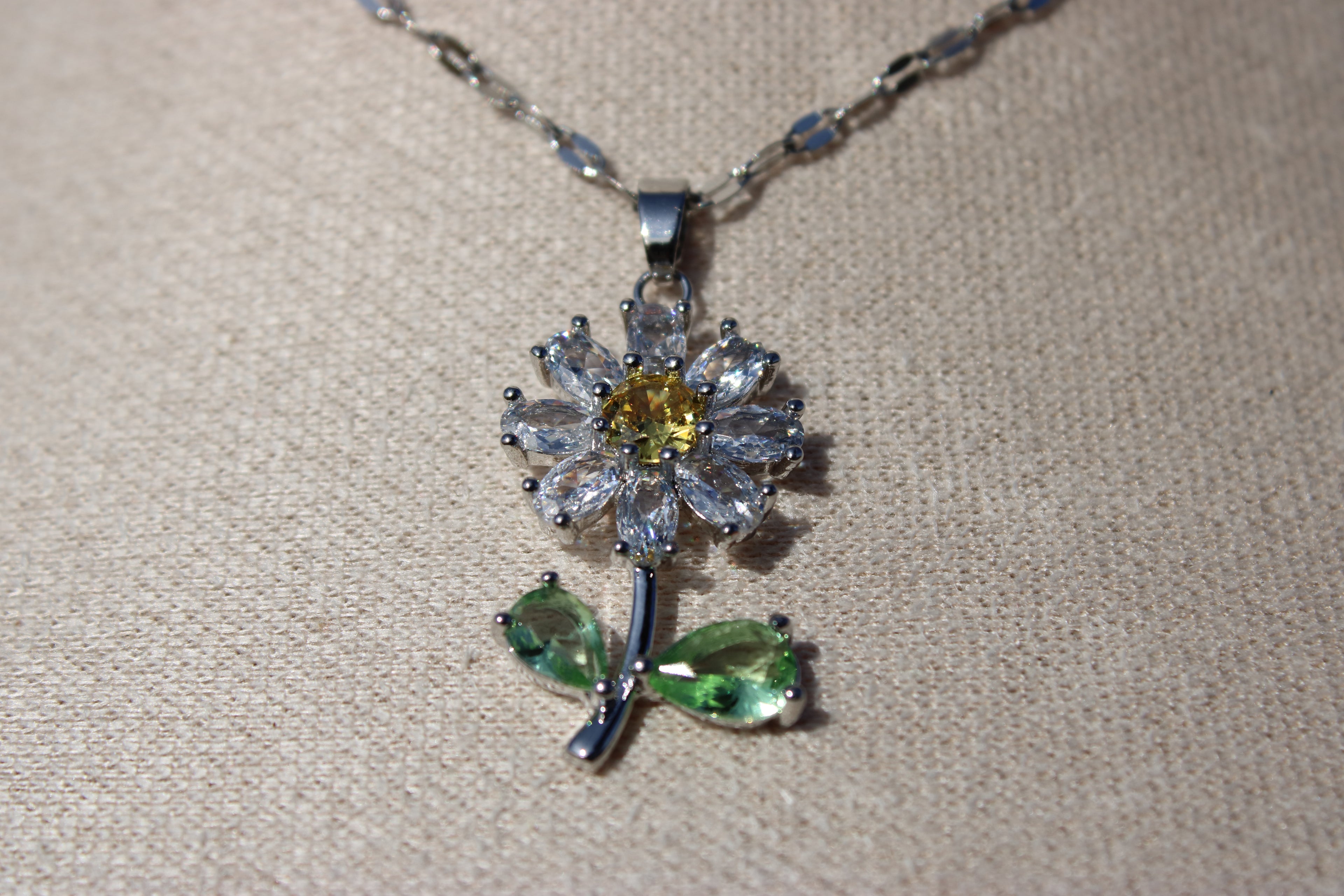 Sunflower Necklace