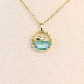 Ocean Serenity Pendant Necklace