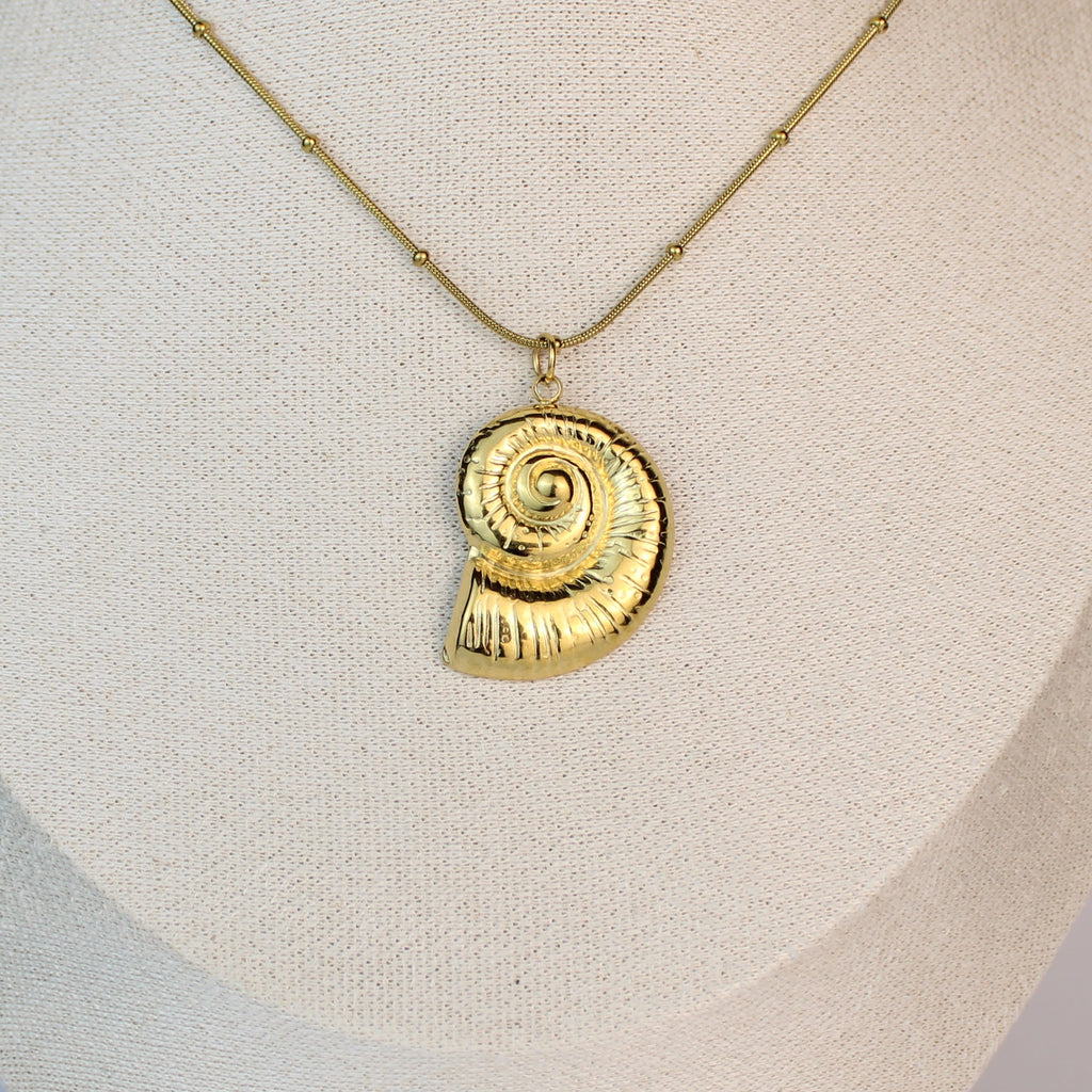 Spiral Shell Necklace