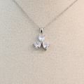 Crystal Clover Necklace