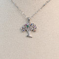 Rainbow Tree of Life Necklace