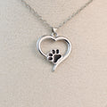 Paw in My Heart Necklace