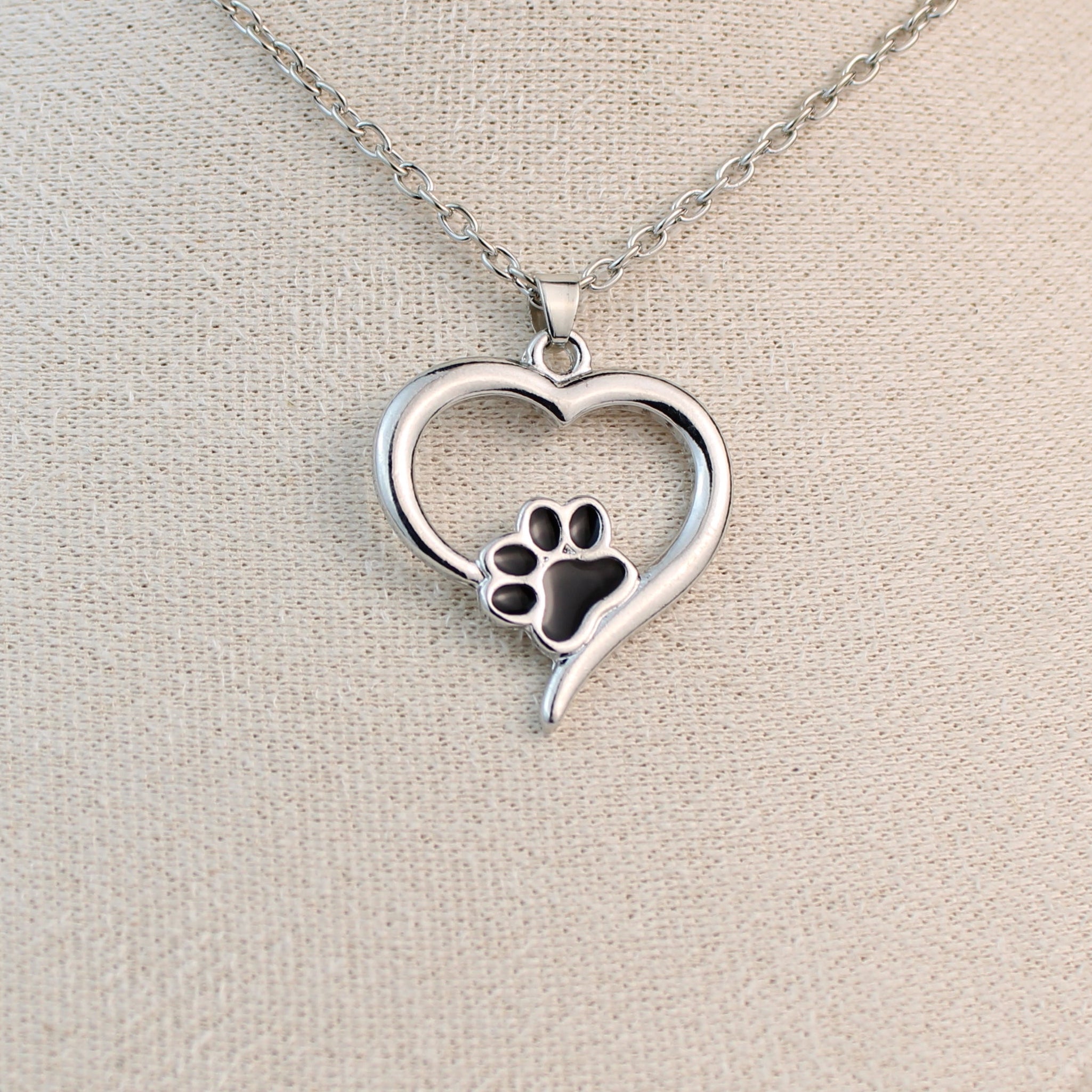 Paw in My Heart Necklace