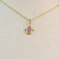 Pink Sea Turtle Necklace