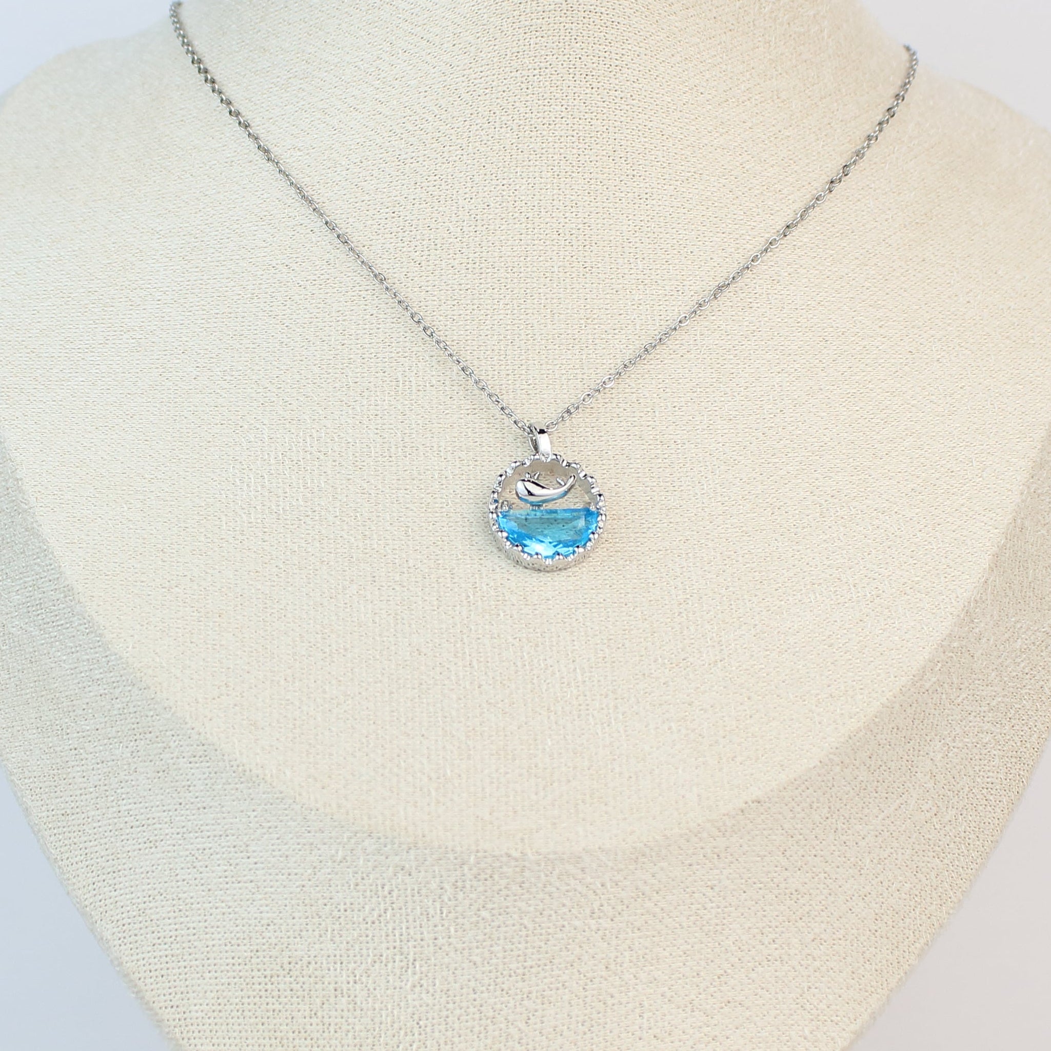 Ocean Whisper Whale Necklace