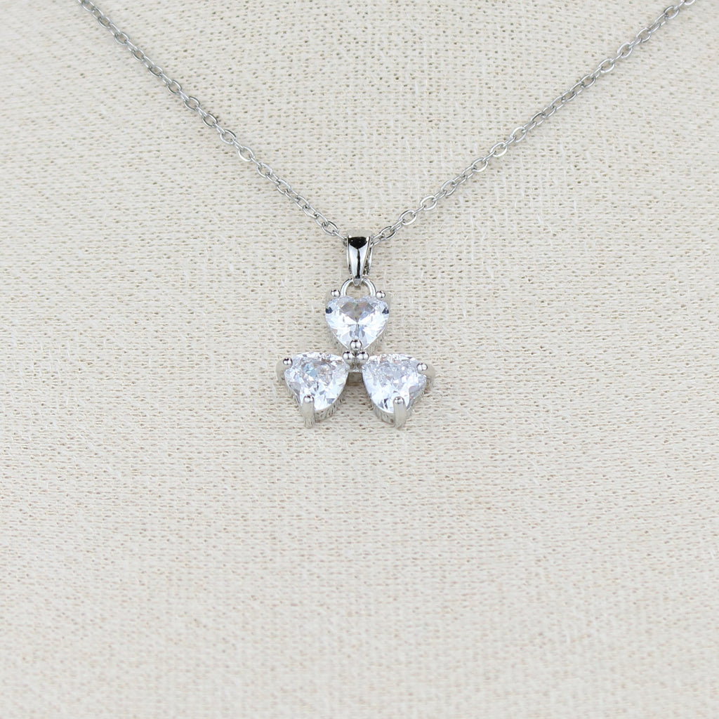 Crystal Clover Necklace