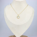 Opal Heart Glow Necklace