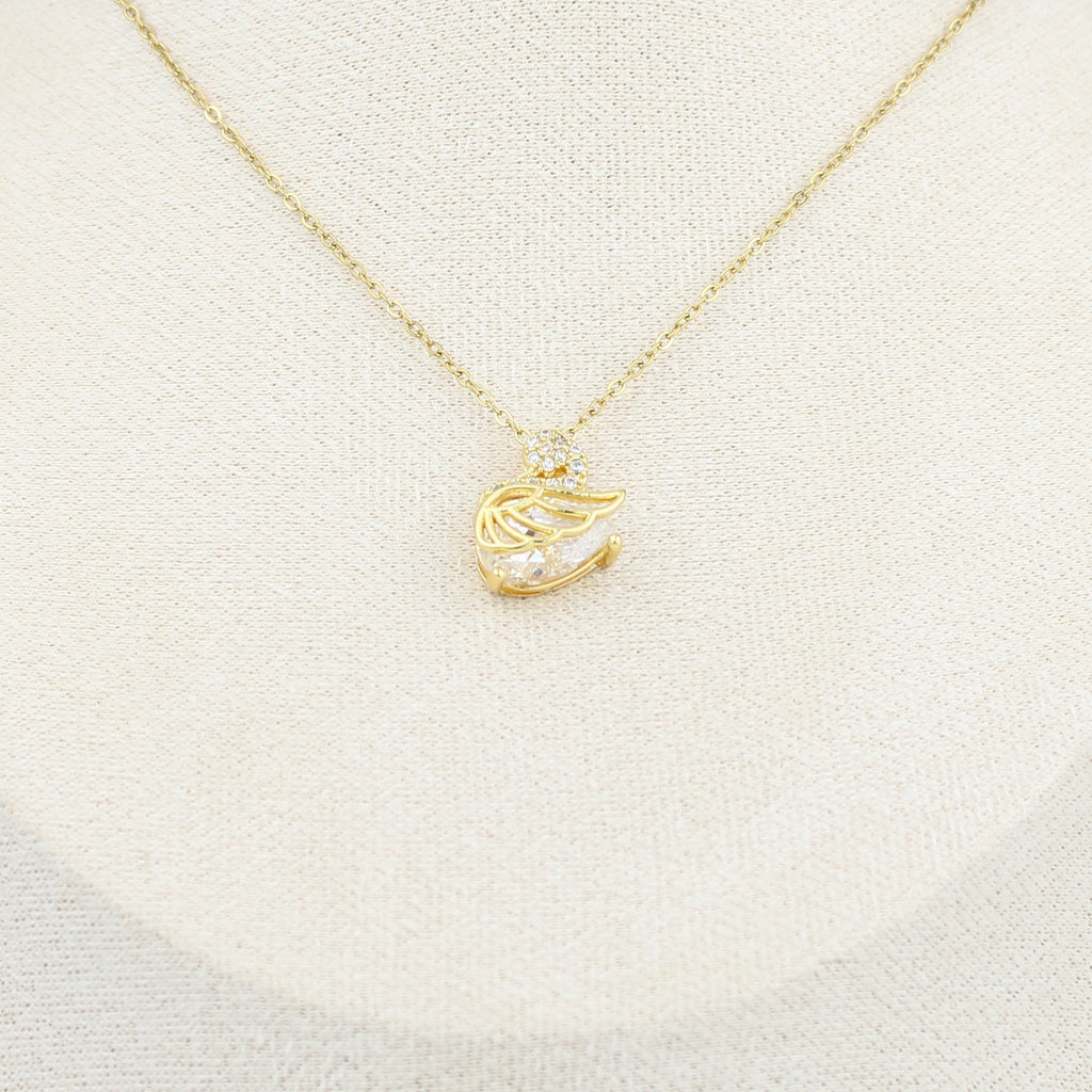 Golden Goose Charm Necklace