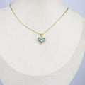 Ocean Heart Glow Necklace