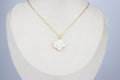 Iridescent Heart Bloom Necklace