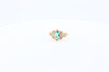 Rose Gold Vintage-Inspired Statement Ring