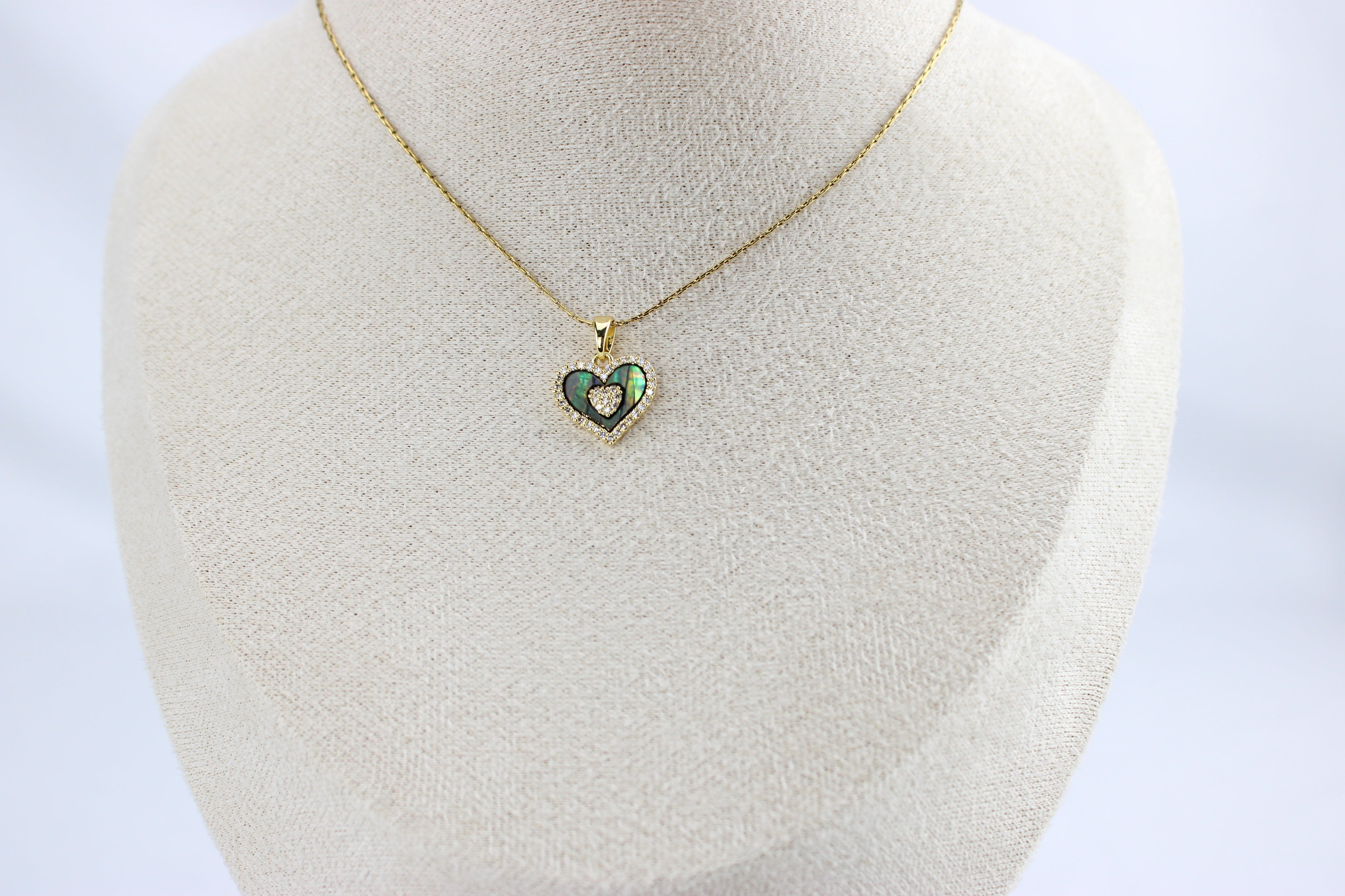 Ocean Heart Glow Necklace