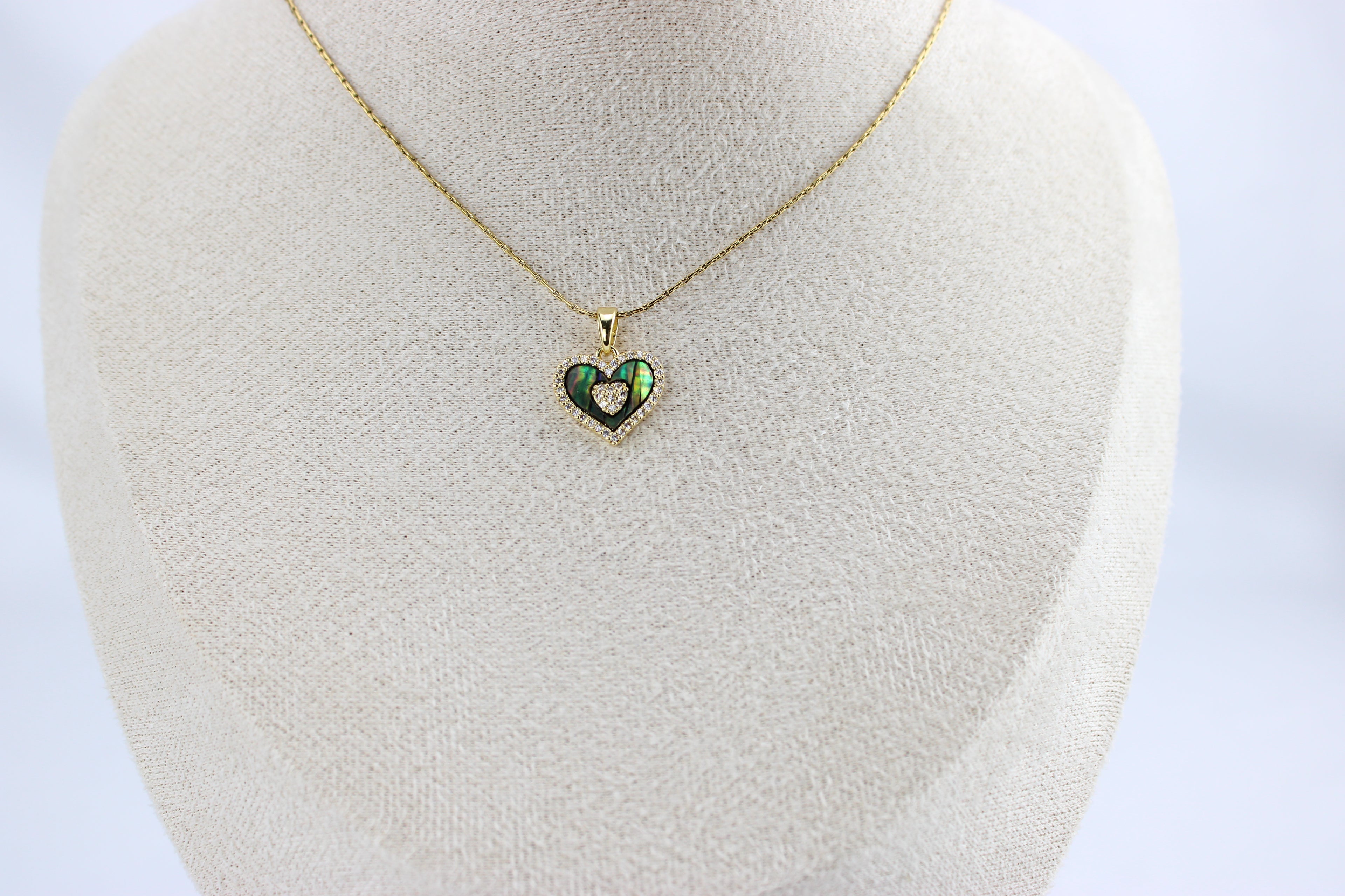 Ocean Heart Glow Necklace