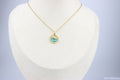 Ocean Serenity Gold Wave Necklace