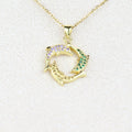 Golden Harmony Dolphin Necklace